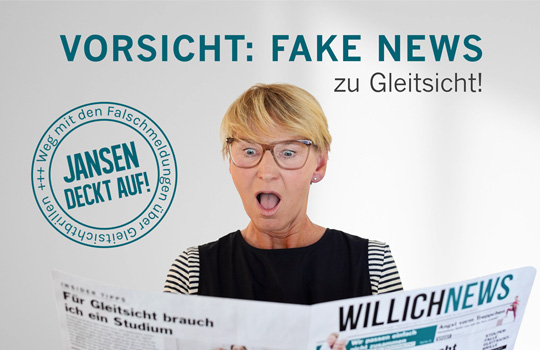 Kein Fake: 100 € sparen beim kauf einer Gleitsichtbrille!